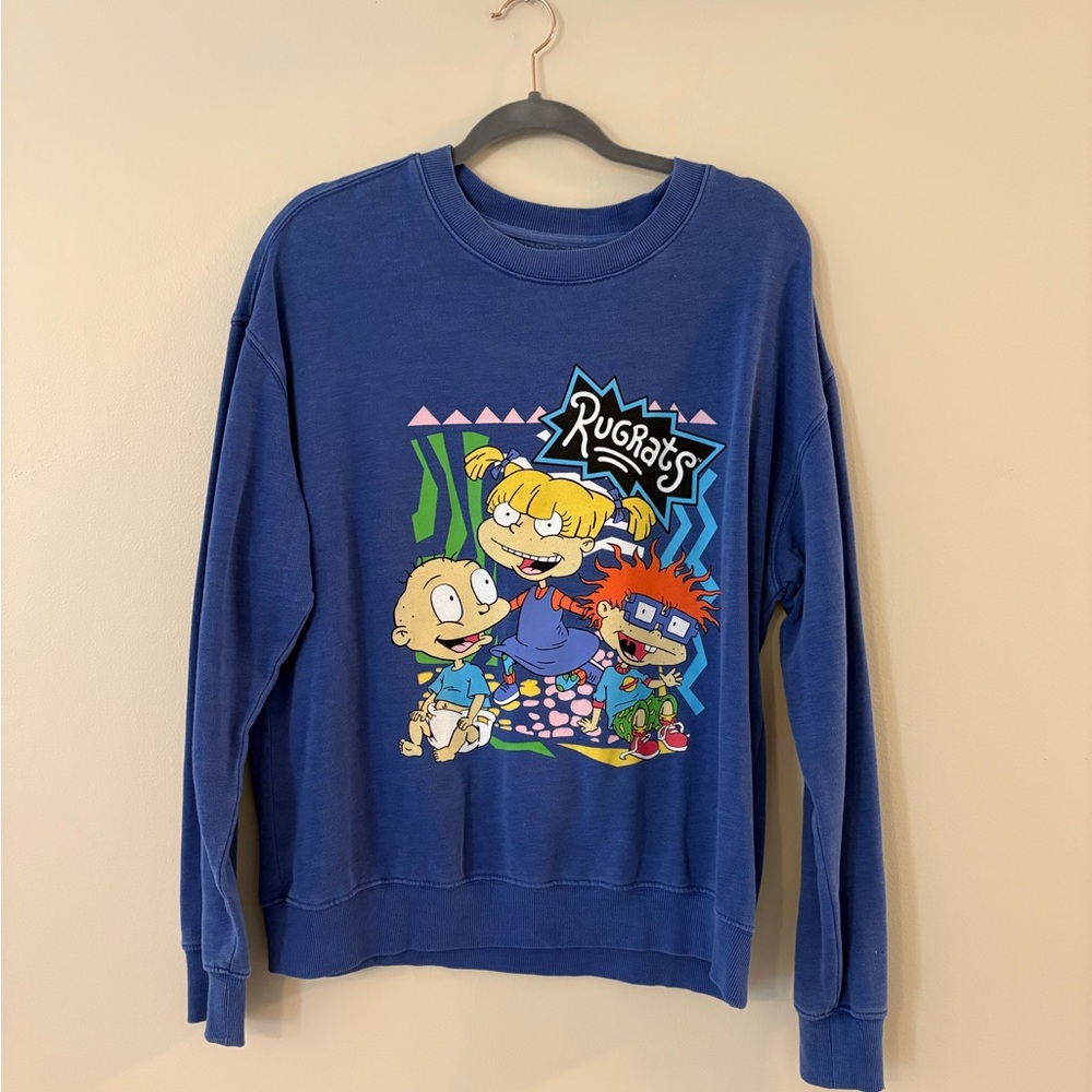 Rugrats Graphic Sweatshirt - Blue